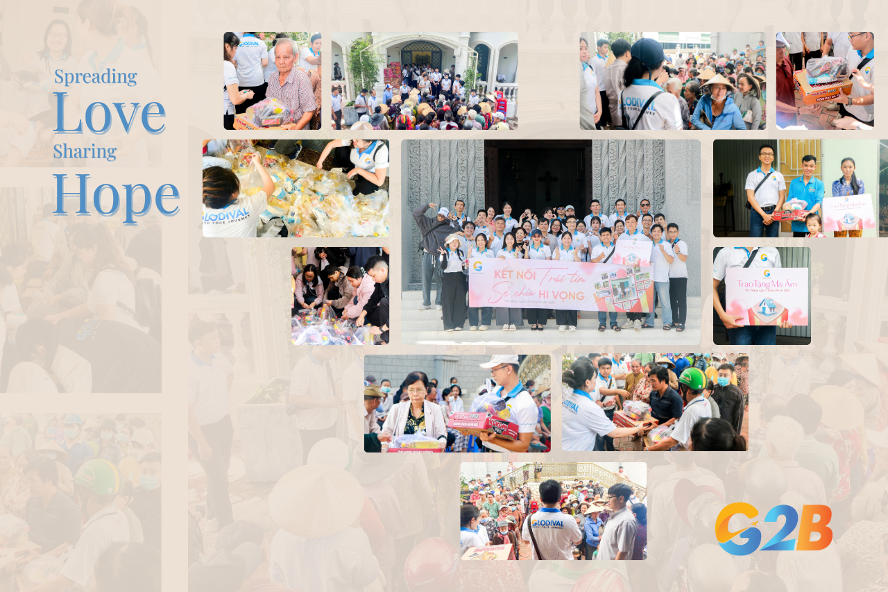 SPREADING LOVE AND HOPE IN TIEN GIANG WITH G2B